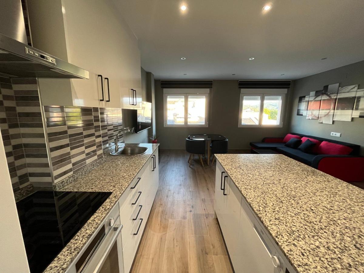 Apartamento Camino A Ribeira II Apartman Quiroga Kültér fotó